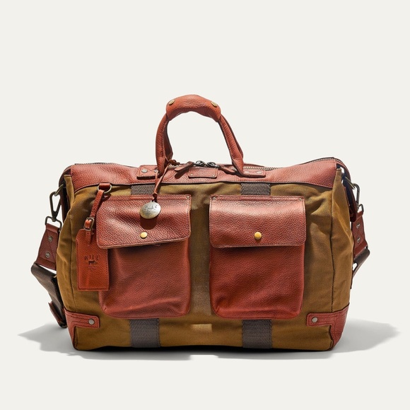 WILL CANVAS & LEATHER TRAVEL DUFFLE - Picture 3 of 7